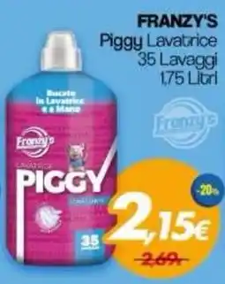 Franzy's Franzy's Piggy Lavatrice offerta