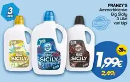 Franzy's Franzy's Ammorbidente Big Sicily offerta