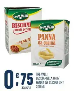 Gruppo Pascar Tre Valli Besciamella UHT / Panna da cucina UHT offerta