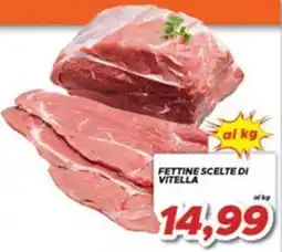 MA Supermercati Fettine scelte di vitella offerta