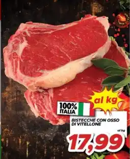 MA Supermercati Bistecche con osso di vitellone offerta