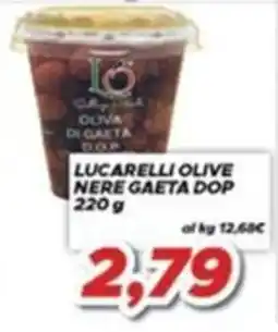 MA Supermercati Lucarelli olive nere gaeta dop offerta