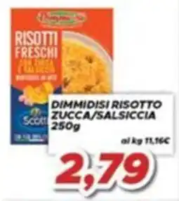 MA Supermercati Dimmidisi risotto zucca/salsICCia offerta