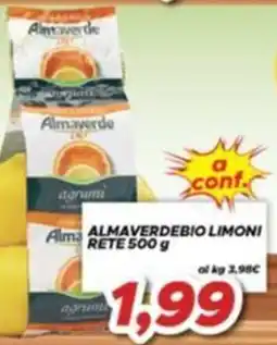 MA Supermercati AlmaVerdeBio limoni offerta