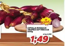 MA Supermercati Cipolla Rossa di Tropea IGP Treccia offerta