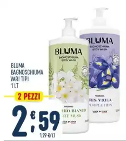 Gruppo Pascar Bluma bagnoschiuma offerta