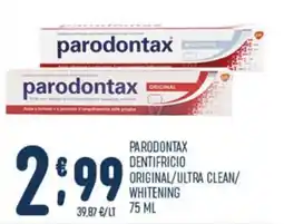 Gruppo Pascar Parodontax dentifricio original offerta