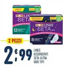 Gruppo Pascar Lines assorbenti seta ultra offerta