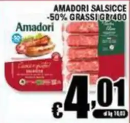 Sacoph Amadori salsicce offerta