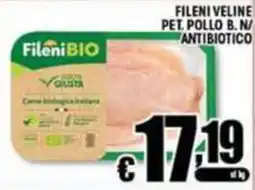 Sacoph Fileni BIO Pet. Pollo B.N./Antibiotico offerta