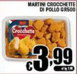 Sacoph Martini Crocchette di pollo offerta