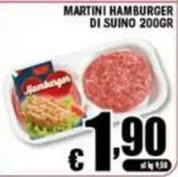 Sacoph Martini hamburger di suino offerta
