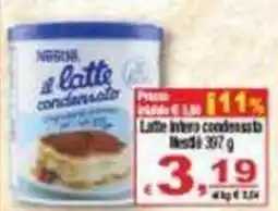 CTS Supermercati Latte intero condensato offerta
