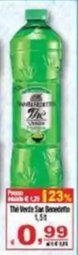 CTS Supermercati Thé Verde San Benedetto offerta