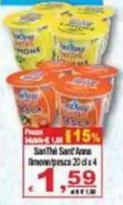 CTS Supermercati Sant'Ani limone pesca offerta