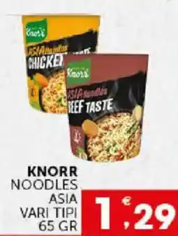 Issimo supermercado Knorr Noodles Asia offerta