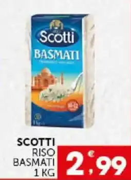 Issimo supermercado Scotti riso basmati offerta