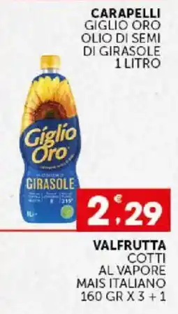 Issimo supermercado Giglio Oro olio di semi di girasole offerta