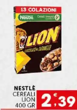 Issimo supermercado Nestlé cereali lion offerta