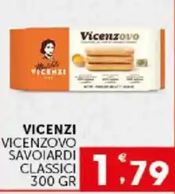 Issimo supermercado Vicenzi Vicenzovo Savoiardi Classici offerta