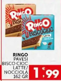 Issimo supermercado Ringo bisco cioc latte offerta