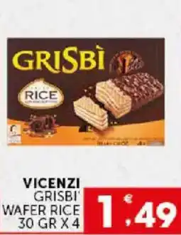 Issimo supermercado Grisbi wafer rice offerta