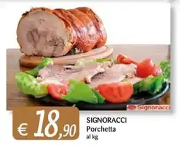 Supermercati Bruscoli Signoracci Porchetta offerta