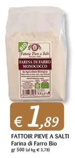 Supermercati Bruscoli Farina di Farro Bio offerta