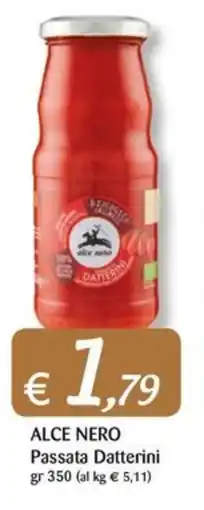 Supermercati Bruscoli ALCE NERO Passata Datterini offerta
