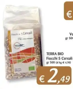 Supermercati Bruscoli Terra Bio Fiocchi 5 Cereali offerta