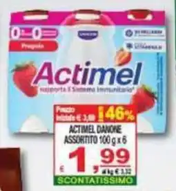 CTS Supermercati Actimel Danone offerta