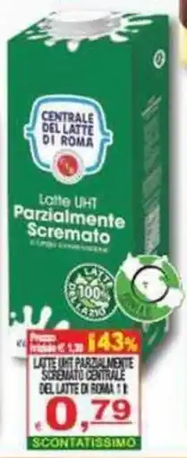 CTS Supermercati Latte UHT Parzialmente Scremato offerta