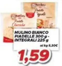MA Supermercati Mulino Bianco Piadelle Integrali offerta