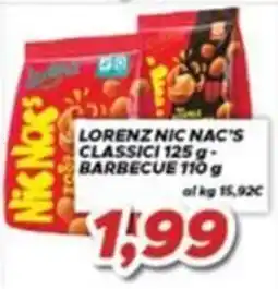 MA Supermercati Lorenz Nic Nac's Classici offerta