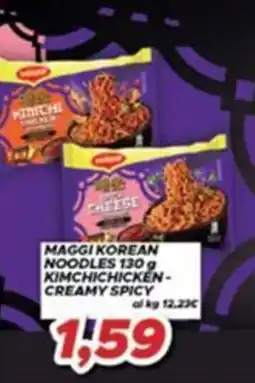 MA Supermercati Maggi Korean Noodles offerta