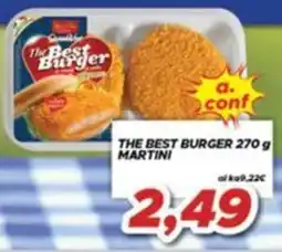 MA Supermercati The Best Burger Martini offerta