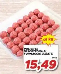 MA Supermercati Polpette di scottona al formaggio Jubatti offerta