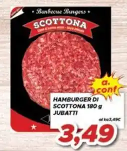 MA Supermercati Hamburger di Scottona offerta