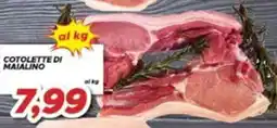 MA Supermercati Cotolette di maialino offerta