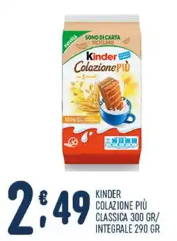 Gruppo Pascar Kinder Colazione Più offerta