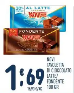 Gruppo Pascar Novi Tavoletta di Cioccolato Latte/Fondente offerta