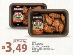 Supermercati Bruscoli AIA Durango ali pollo cotte offerta