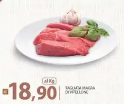 Supermercati Bruscoli Tagliata magra di vitellone offerta
