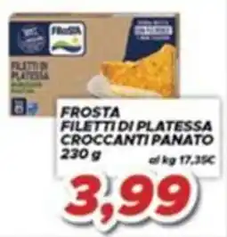 MA Supermercati Frosta filetti di platessa croccanti panato offerta
