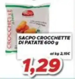 MA Supermercati Sacpo crocchette di patate offerta