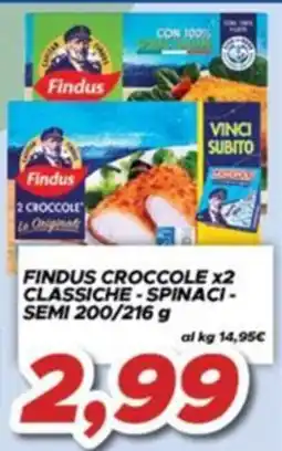 MA Supermercati Findus Crocche classiche offerta