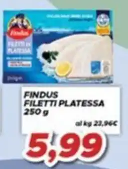 MA Supermercati Findus filetti platessa offerta