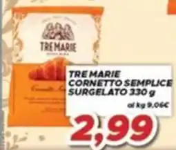 MA Supermercati Tre Marie cornetto semplice offerta