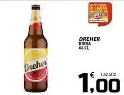 SpesaPiù Supermercati Dreher birra offerta