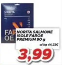 MA Supermercati Norita salmone isole faroe premium offerta